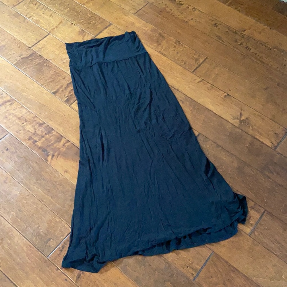 Nordstrom Black Maxi Skirt